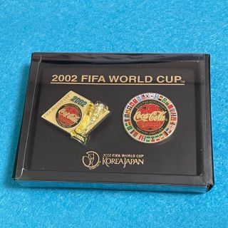 コカコーラ(コカ・コーラ)のFIFA WORLD CUP 2002 ピンズ　コカ・コーラ　非売品(記念品/関連グッズ)