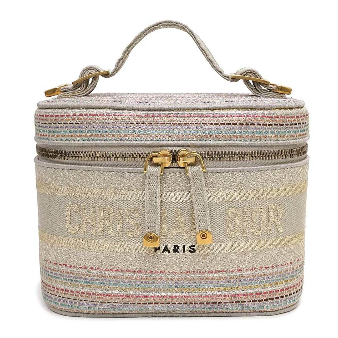 クリスチャンディオール DiorTravel スモール ヴァニティ ケース コスメ ポーチ ジャガード マルチカラー S5489CRFO_M885 Christian Dior（未使用　展示品）注意事項