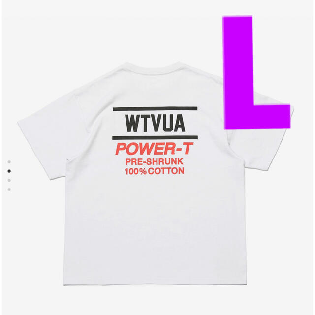 W)taps(ダブルタップス)のwtaps 22年秋冬 ONEITA POWER Tシャツ Lサイズ メンズのトップス(Tシャツ/カットソー(半袖/袖なし))の商品写真