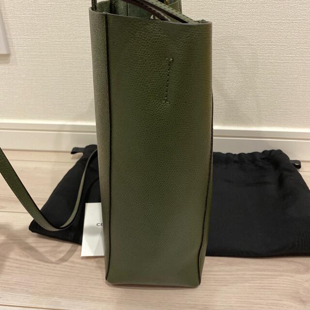 西日本産 美品! ☆セリーヌ☆ カバ スモール 2wayパック モスグリーン