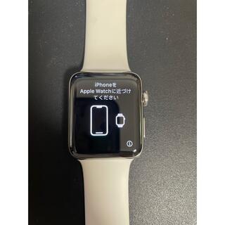 Apple Watch - アップルウォッチ apple watch series3 42mm ステンレス