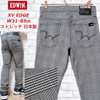 エドウィン(EDWIN)のEDWIN XV EDGE エドウィン チェック柄 ストレッチ チノパンツ(チノパン)