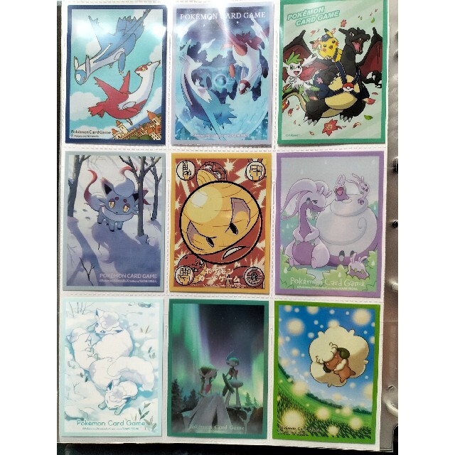 ポケモン - ポケカ公式デッキシールドばら売り 確認用画像一覧①