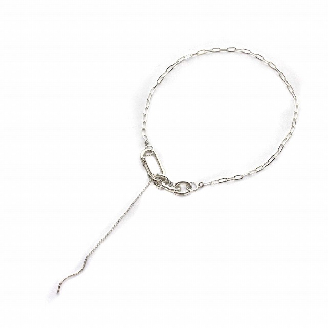 other(アザー)のsoierie Clip lariat ネックレス チェーン 925 シルバー レディースのアクセサリー(ネックレス)の商品写真