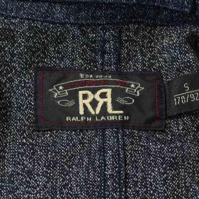 RRL(ダブルアールエル)のRRL ラルフローレン テーラードジャケット 3Bジャケット シングル S 紺 メンズのジャケット/アウター(テーラードジャケット)の商品写真