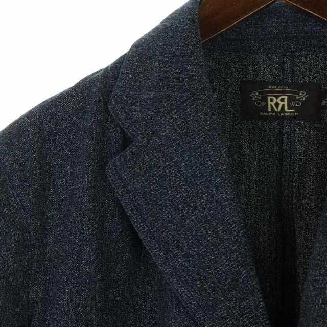 RRL(ダブルアールエル)のRRL ラルフローレン テーラードジャケット 3Bジャケット シングル S 紺 メンズのジャケット/アウター(テーラードジャケット)の商品写真