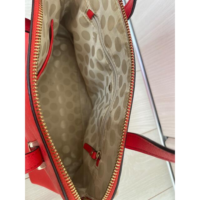 kate spade new york(ケイトスペードニューヨーク)のケイトスペード　バッグ　レッド　赤 レディースのバッグ(ショルダーバッグ)の商品写真