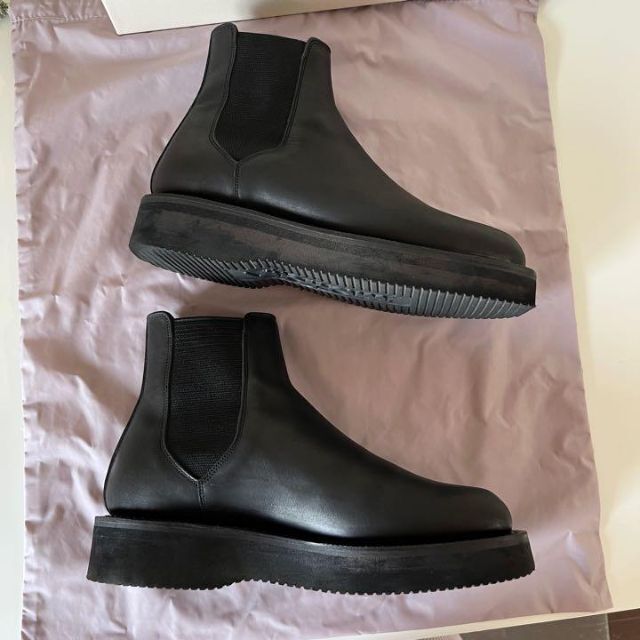 AURALEE オーラリー LEATHER SQUARE BOOTS AURALEE オーラリー LEATHER SQUARE BOOTS
