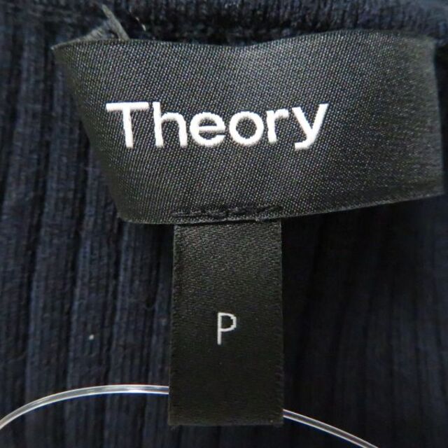 未使用！2020.8月購入　theory レースコンボニット ブラック