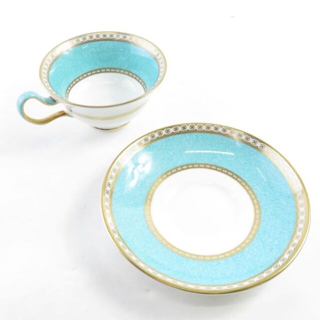 WEDGWOODウェッジウッド2客ユーランダーターコイズカップ&ソーサー WEDGWOODウェッジウッド2客ユーランダーターコイズカップ&ソーサー