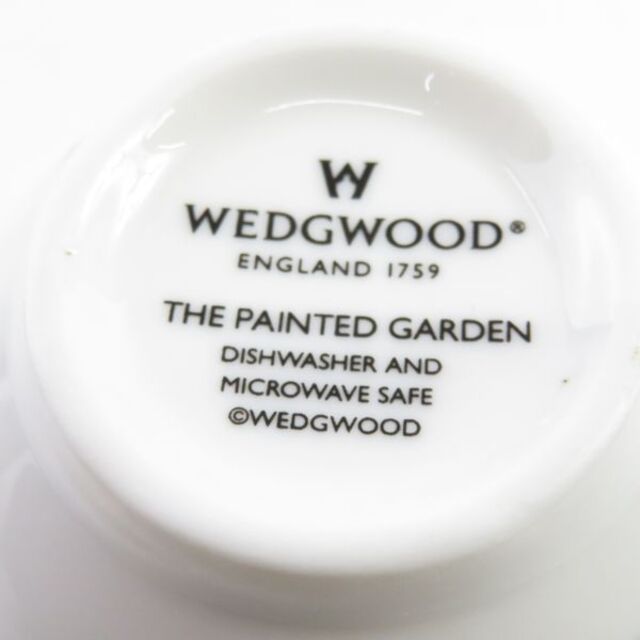 WEDGWOOD(ウェッジウッド)のウェッジウッド ペインテッドガーデン 湯呑＆茶托 4客 SC5406K インテリア/住まい/日用品のキッチン/食器(グラス/カップ)の商品写真