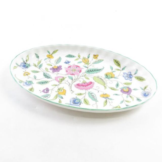 MINTON - ミントン ハドンホール オーバル皿 4枚 セット22cm MINTON - ミントン ハドンホール オーバル皿 4枚 セット22cm