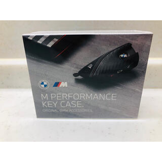 ビーエムダブリュー(BMW)のＢＭＷ純正 最新キーケース  M performance Mパフォーマンス(車種別パーツ)