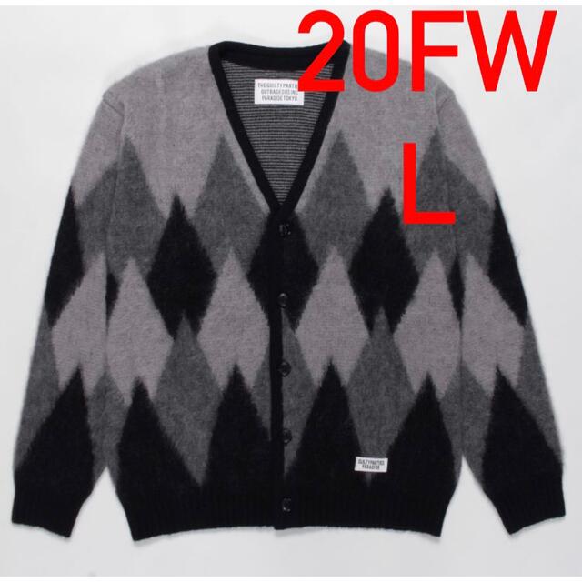 WACKO MARIA DIAMOND MOHAIRCARDIGAN 20FWメンズ