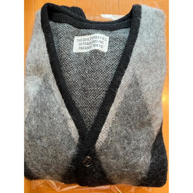 WACKO MARIA DIAMOND MOHAIRCARDIGAN 20FW