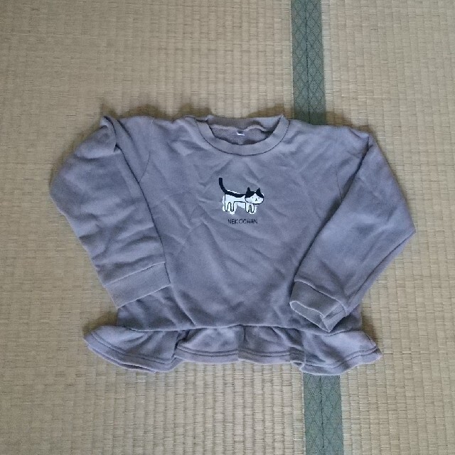 女の子トレーナー  120 キッズ/ベビー/マタニティのキッズ服女の子用(90cm~)(Tシャツ/カットソー)の商品写真