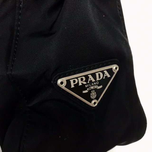 PRADA (プラダ) ナイロンショルダー バッグ ブラック AO483 8