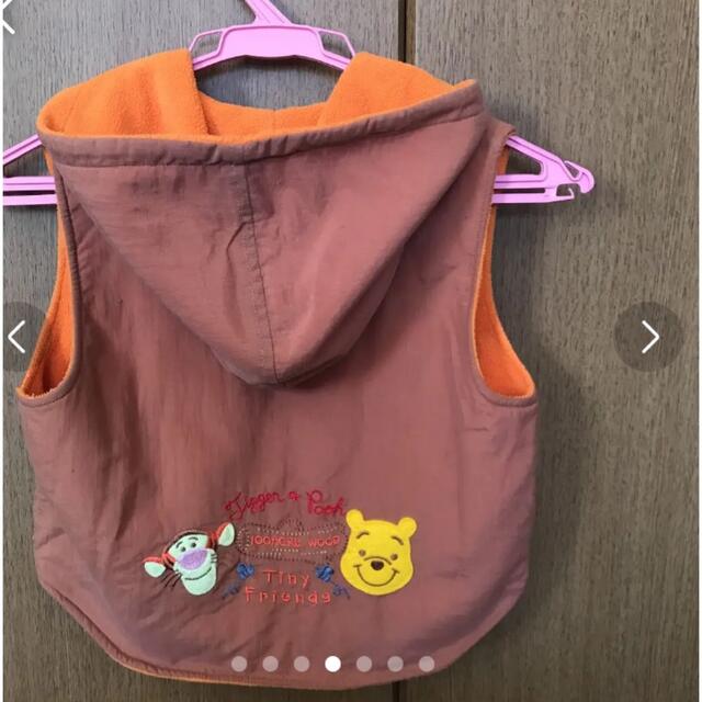 Disney(ディズニー)のプーさんベスト❗️ キッズ/ベビー/マタニティのキッズ服男の子用(90cm~)(ジャケット/上着)の商品写真