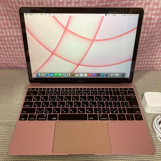 Mac (Apple)(マック)のApple MacBook ノートパソコン Rose gold♡ スマホ/家電/カメラのPC/タブレット(ノートPC)の商品写真