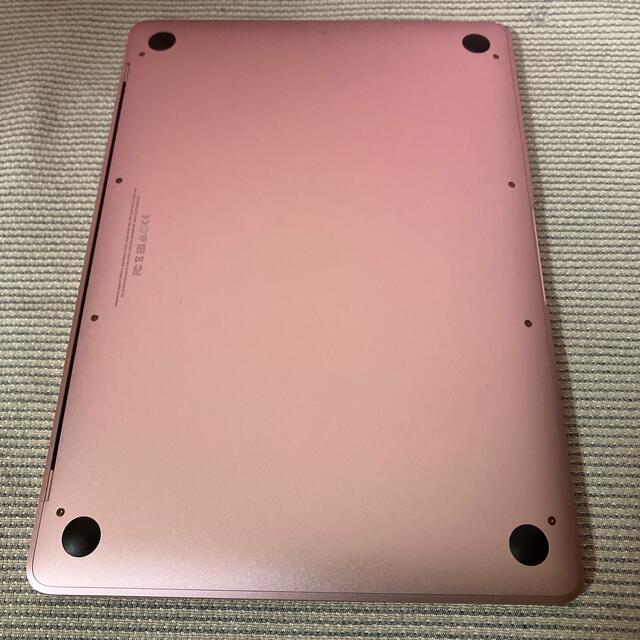 Mac (Apple)(マック)のApple MacBook ノートパソコン Rose gold♡ スマホ/家電/カメラのPC/タブレット(ノートPC)の商品写真