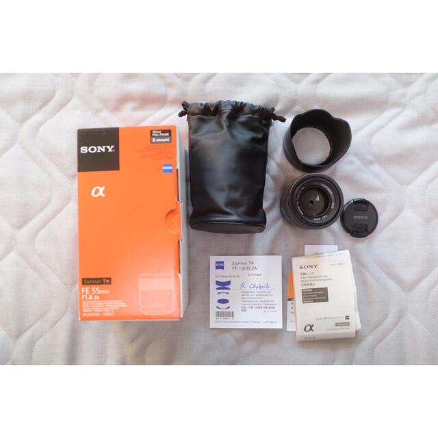 正規代理店 SONY - Sonnar T* FE 55mm F1.8 ZA レンズ(単焦点