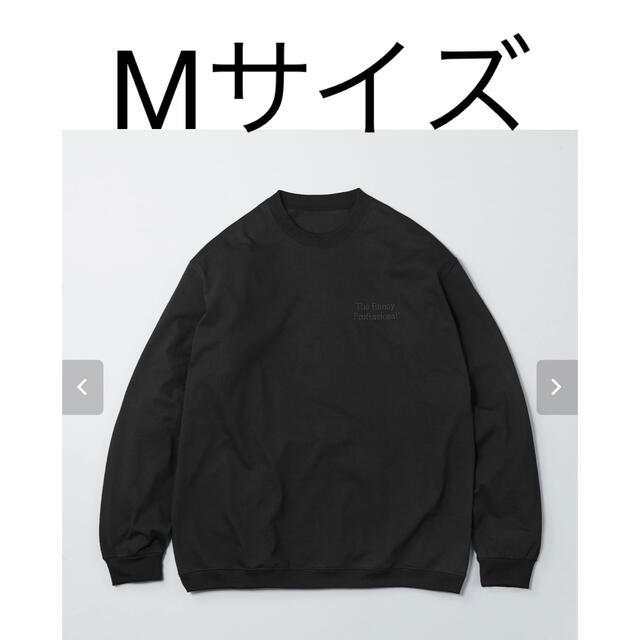 ennoy LONG SLEEVE HEM RIB TEE (BLACK) Mニューバランス