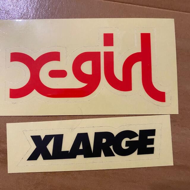 XLARGE(エクストララージ)のエクストララージ♡ステッカー ハンドメイドの文具/ステーショナリー(しおり/ステッカー)の商品写真