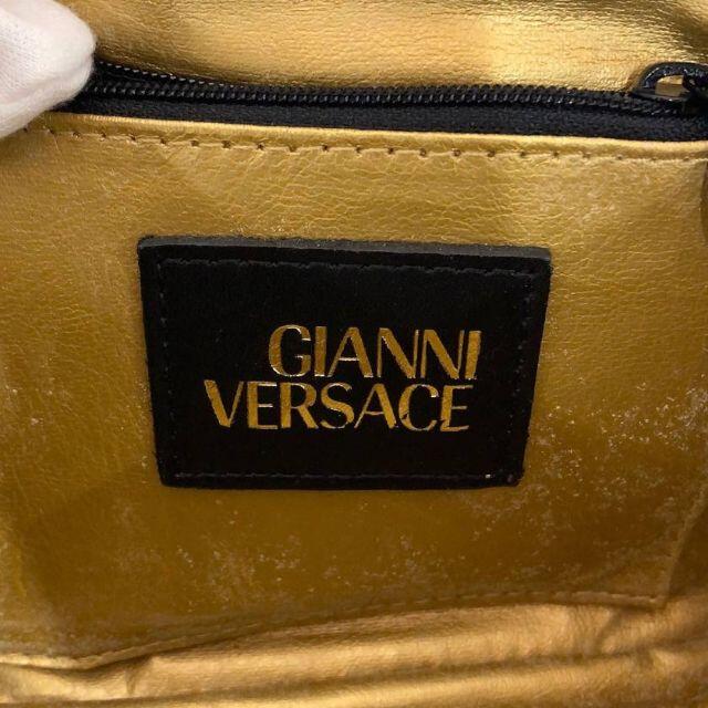 Gianni Versace(ジャンニヴェルサーチ)のDランク Gianni Versace バニティバッグ レオパード PVC レディースのバッグ(ハンドバッグ)の商品写真