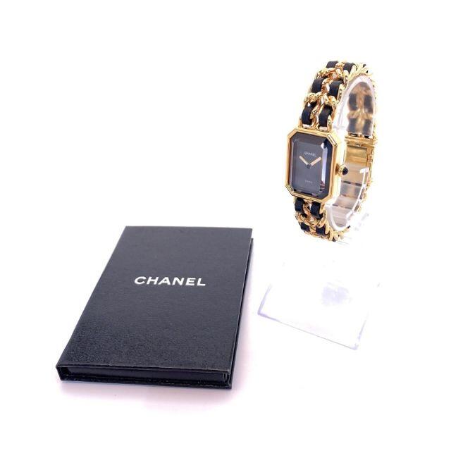 CHANEL(シャネル)のDランク プルミエール L レディース 腕時計 クオーツ GP ゴールド 不動品 レディースのファッション小物(腕時計)の商品写真
