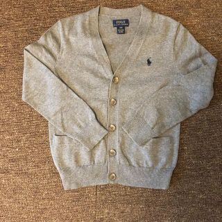 ポロラルフローレン(POLO RALPH LAUREN)の美品☆ポロラルフローレン　カーディガン　S（8）110〜120(カーディガン)