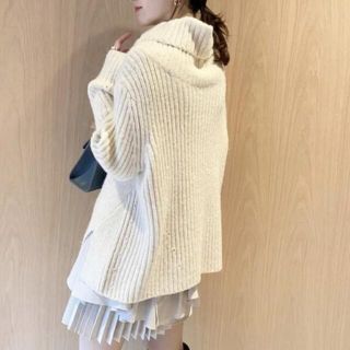 SNIDEL - snidel フリルコンビニットワンピース (ネット限定)の ...