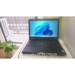 NEC - ☆ノートパソコン Windows11pro Corei5 500GB VK27