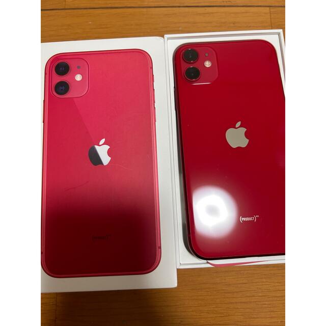 アップル iPhone11 128GB レッド  ジャンク品