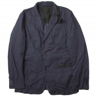 サカイ(sacai)のsacai サカイ 17SS 日本製 製品染め3Bジャケット 17-01278M 2 NAVY テーラード ワーク アウター【中古】【sacai】(テーラードジャケット)