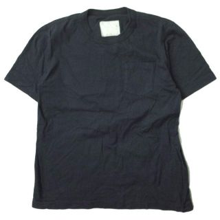 サカイ(sacai)のsacai サカイ 日本製 クルーネックポケットTシャツ 17-01351M 2 NAVY 半袖 トップス【中古】【sacai】(Tシャツ/カットソー(半袖/袖なし))