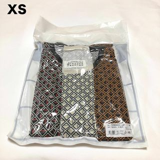 マルタンマルジェラ(Maison Martin Margiela)の新品 19SS XS マルジェラ パックT Tシャツ 総柄 8754(Tシャツ/カットソー(半袖/袖なし))