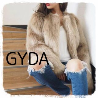 GYDA - 今期フェイクファーコートの通販 by suuu16's shop|ジェイダ ...