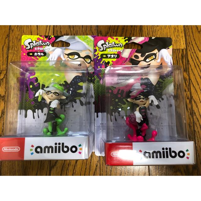 amiibo  スプラトゥーン　ホタル　アオリ