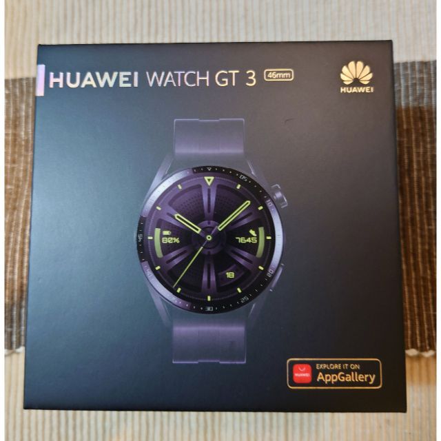 HUAWEI(ファーウェイ)のHUAWEI WATCH GT3 46mm ブラック メンズの時計(腕時計(デジタル))の商品写真