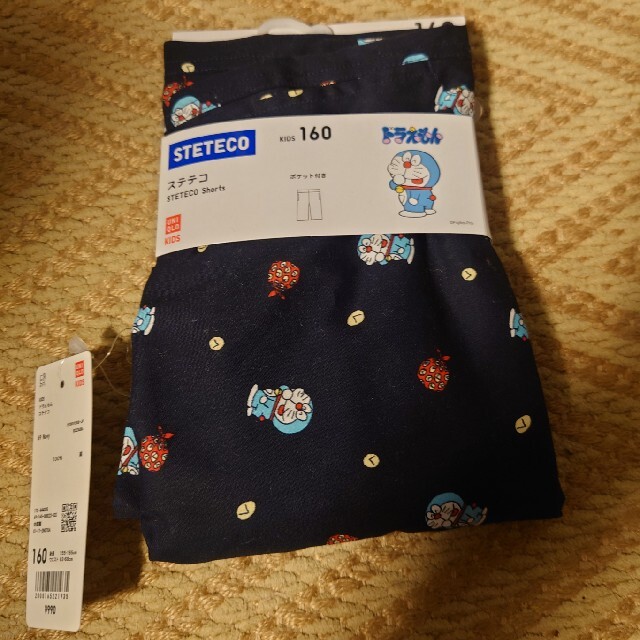 UNIQLO(ユニクロ)のドラえもん ステテコ 160 KID ユニクロ キッズ/ベビー/マタニティのキッズ服男の子用(90cm~)(パンツ/スパッツ)の商品写真