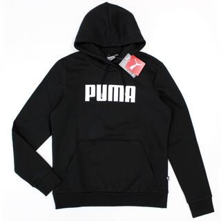 プーマ(PUMA)のプーマ　レディース　裏起毛スウェットパーカー　黒M　定価5500円　854784(トレーナー/スウェット)