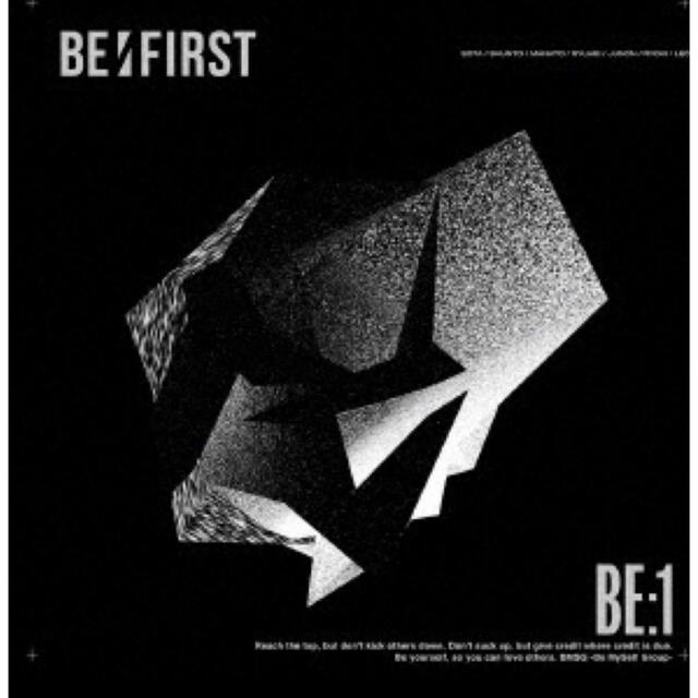 befirst　BE:1 CD 初回限定盤　BE:FIRST スマプラ付き エンタメ/ホビーのDVD/ブルーレイ(ミュージック)の商品写真