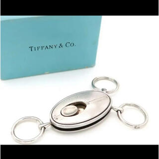 ティファニー(Tiffany & Co.)の希少 ヴィンテージ ティファニー トリプル スイッチ キーリング  DD16(キーホルダー)