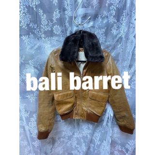 bali barret レザージャケット　水牛(ライダースジャケット)