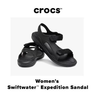 クロックス(crocs)の【正規品】クロックスcrocs 人気レディースサンダル 軽量(サンダル)