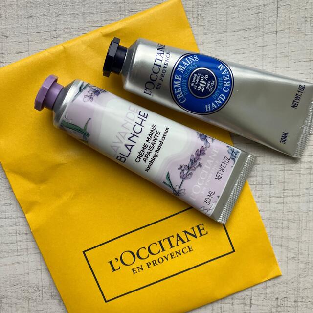 L'OCCITANE(ロクシタン)の新品　ロクシタン　ハンドクリーム　30ml  ２本 コスメ/美容のボディケア(ハンドクリーム)の商品写真