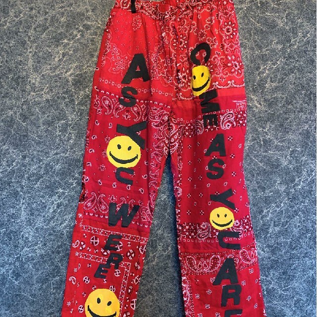 READYMADE - READYMADE BANDANA SLEEPING PANTS 2 REDの通販 by ...