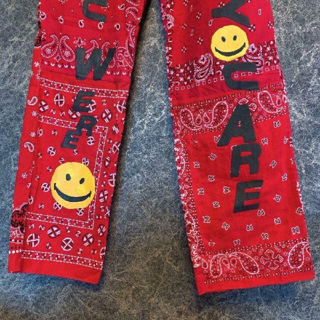 READYMADE - READYMADE BANDANA SLEEPING PANTS 2 REDの通販 by