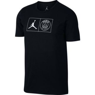 パリサンジェルマン(Paris Saint-Germain)の新品未開封✨　ジョーダン　パリサンジェルマン　Tシャツ　初期　1st　PSG　黒(Tシャツ/カットソー(半袖/袖なし))