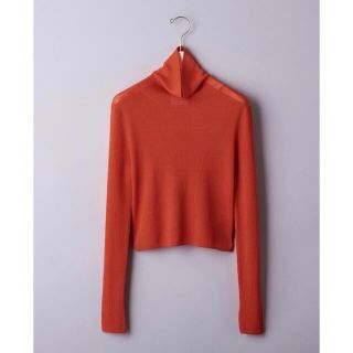 ユナイテッドアローズ(UNITED ARROWS)のUNITED ARROWS  リブ タートルネック ショート ニット(ニット/セーター)